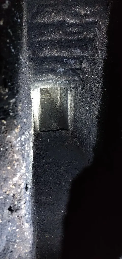 Chimney sweep work photo