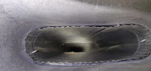 Work sample 1 for air duct cleaning - AFTER
