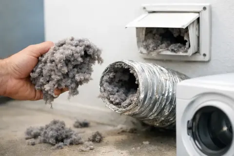 7 Signs Your Dryer Vent Is Clogged