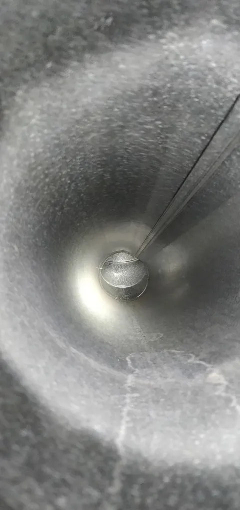 Dryer vent cleaning work photo