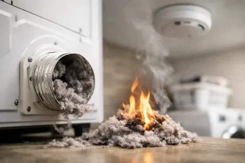 Dryer Vent Cleaning Fire Hazard Signs to Act On