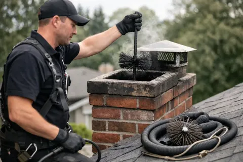 How Often Should a Chimney Be Cleaned Safely?